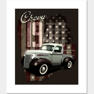 1940 Chevy Truck Posters and Art